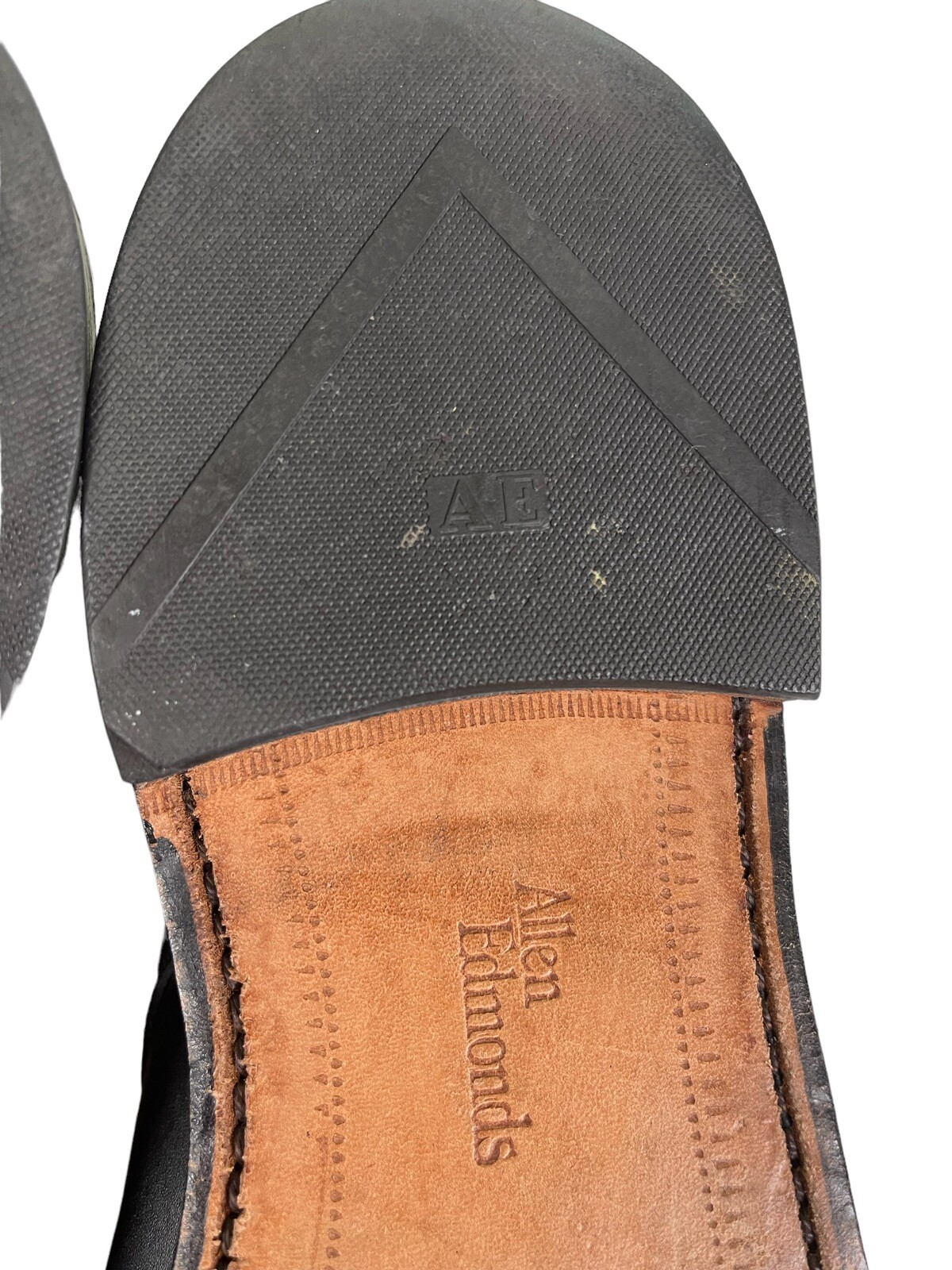 ALLEN EDMONDS WALTON, BLACK SPLIT TOE OXFORDS, SI… - image 12