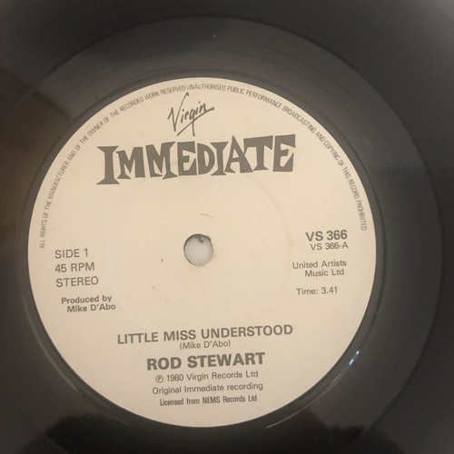 ROD STEWART LITTLE MISS UNDERSTOOD/ SO MUCH TO SAY PIC/COVER 1980 EX. - Picture 6 of 7