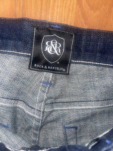 rock and republic jeans Button Fly Womens Size 33 - Picture 4 of 7