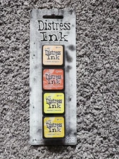 Tim Holtz Ranger Distress Ink Kit, Orange/Yellow Set