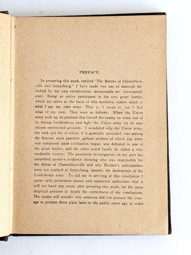 CAPT. A.H. NELSON CIVIL WAR **SIGNED & INSCRIBED** CHANCELLORSVILLE & GETTYSBURG - Picture 6 of 16
