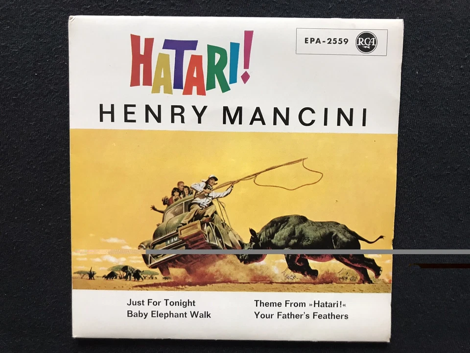 Henry Mancini - Hatari (4-Track-7" Singles EP) RCA EPA-2559 BABY ELEPHANT WALK - Bild 2 von 4