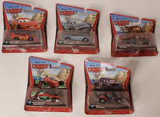 Lot of 5 Disney Pixar Cars 2 Diecast Vehicles 2010 Mattel - NEW with BOX WEAR