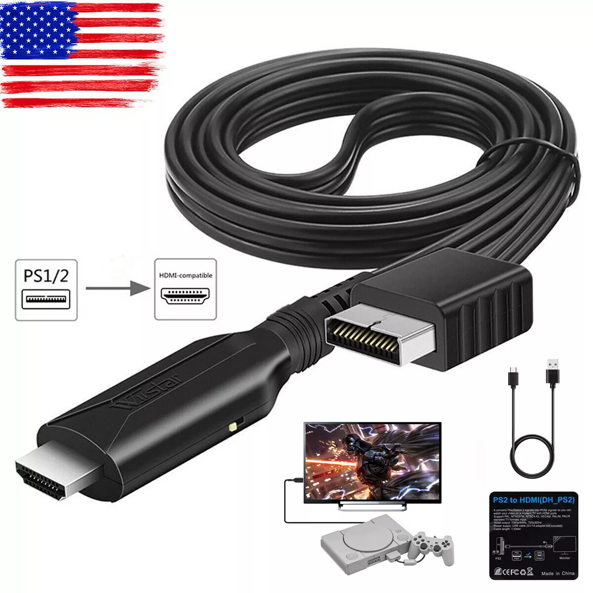 Ps1 hotsell hdmi adaptor