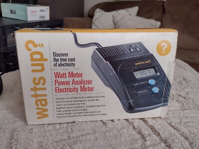 WATTSUP AC POWER WATT METER POWER ANALYZER ELECTRICITY METER SAVE MONEY!
