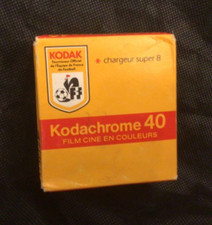 Kodak KMA 464 Kodachrome 40 Color Movie Film Super 8 Cartridge 50 Ft Sealed Box