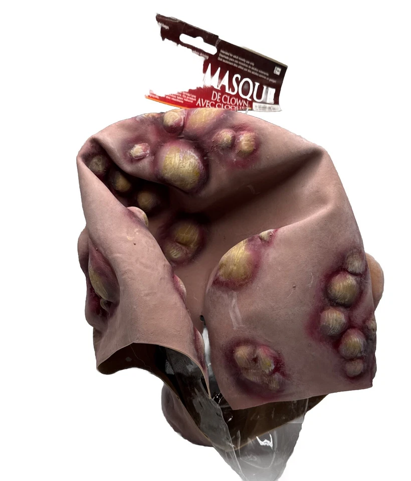 NEW Boils The Clown Mask Halloween Mask Cosplay Scary Evil Clown Halloween - Image 4 of 4