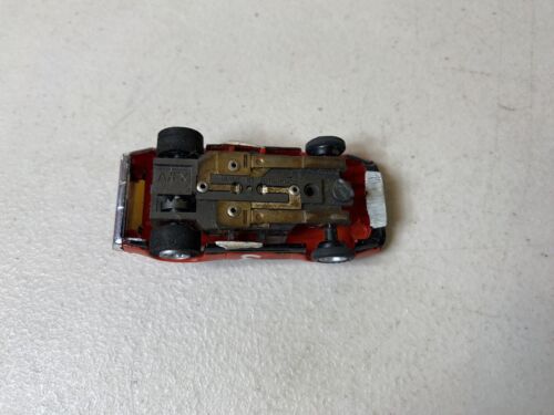 rare Aurora Afx Plymouth Roadrunner red richard petty Vintage slot car 43 13B91 - Picture 5 of 8