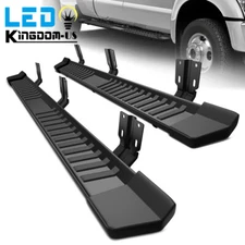 For 1999-2016 Ford F250 Super Duty Crew Cab 6" Running Board Nerf Bar Side Steps