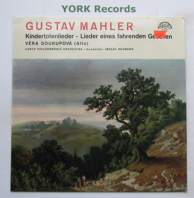SUA ST 50498 - MAHLER - Kindertotenlieder VERA SOUKUPOVA - Ex Con LP Record