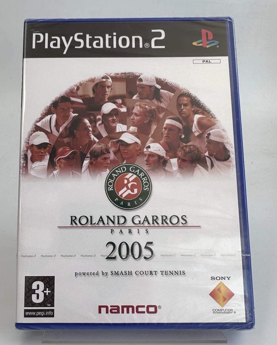 PS2 Roland Garros 2005 : Powered By Smash Court Tennis, New And Factory Sealed
