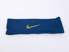Nike Split Fury Headband Adult Unisex Valerian Blue/Metallic Gold