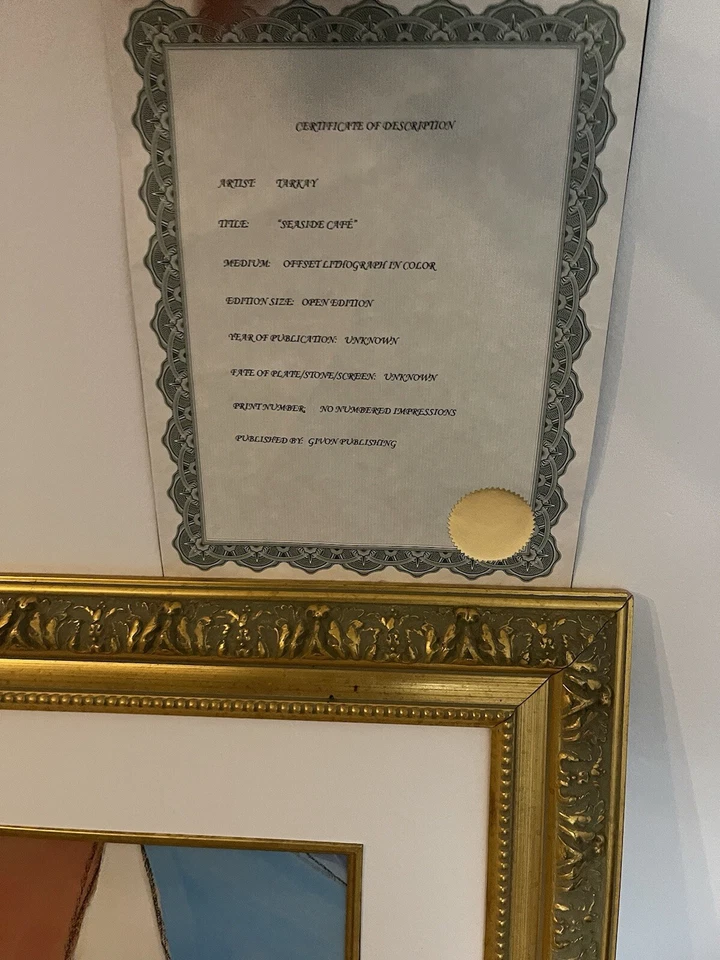 Tarkay “Seaside Kafe” Foto 2 de 2