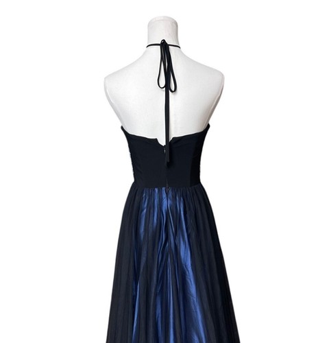 VTG Blondie Nites Y2K Prom Dress Sz1 Beaded Mesh Pageant Ball Gown Fairy Grunge - Picture 8 of 11