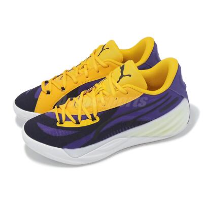 Puma All Pro Nitro Lakers Team Violet Men Basketball Hoopers Shoes 310392-05