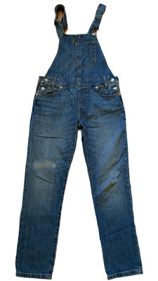 LEVI'S OVERALLS SKINNY DISTRESSED BIB 