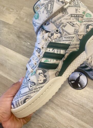 Adidas x Jeremy Scott Forum Wings 1.0 'Money' Off White Green Q46154 Herren 11 - Bild 4 von 12