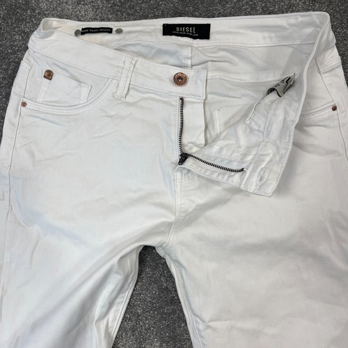 Diesel Damen Jeans Slim Skinny Fit High Waist Stretch weiß W30 L30 * - Bild 9 von 14
