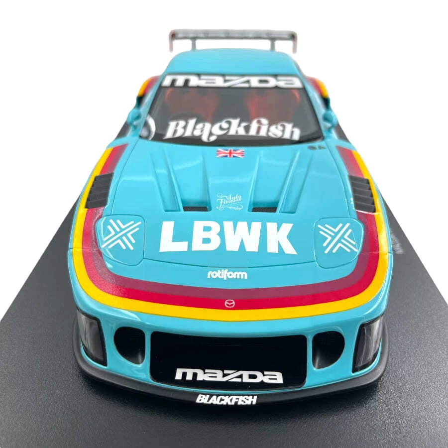 Modellino Auto Top Speed 1/18 Mazda RX-7 LB-Super Silhouette Liberty Walk Europe - Immagine 2 di 4