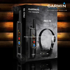 Garmin Pro 70 Tri-Tronics Remote Dog Training Device Bundle