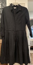 Vintage Gap Navy Cotton Button Up Dress