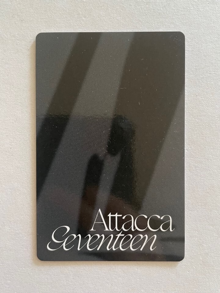 SEVENTEEN - ATTACCA SEVENTEEN Mingyu Official Photocard | eBay