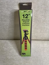 Xit Photo 12" Flexible Tripod w/ Flexible Wrappable Legs For Camera Camcorder