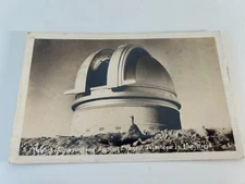 Palomar Observatory Largest Telescope California RPPC Postcard