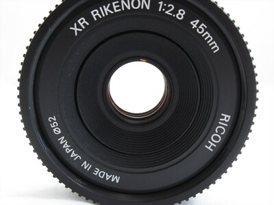 EXC+++++!!】Ricoh XR Rikenon 45mm f/2.8 Standard Lens from Japan