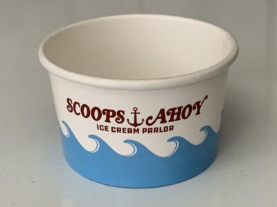 scoops ahoy ice cream robbins baskin stranger empty cup things