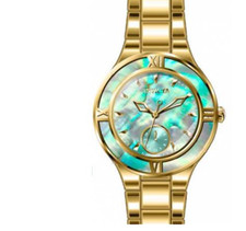 Invicta Angel Gold Tone Stainless Steel 39632 Analog Women's Wrist Watch