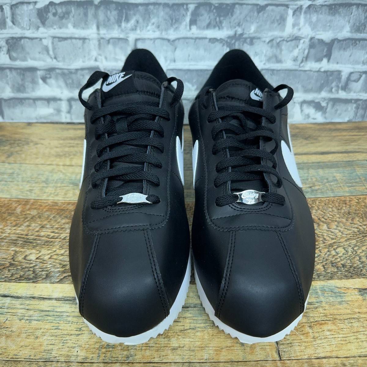 Nike Cortez ‘72 OG Basic Leather Black White 819719-012 Mens Size 13 New Rare RARE? Nike Cortez Basic Black White Leather Size 11 819719  main image 2
