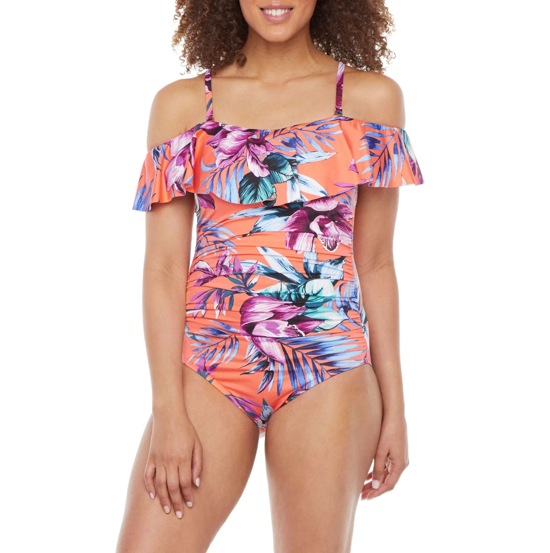 Liz claiborne clearance one piece swimsuit
