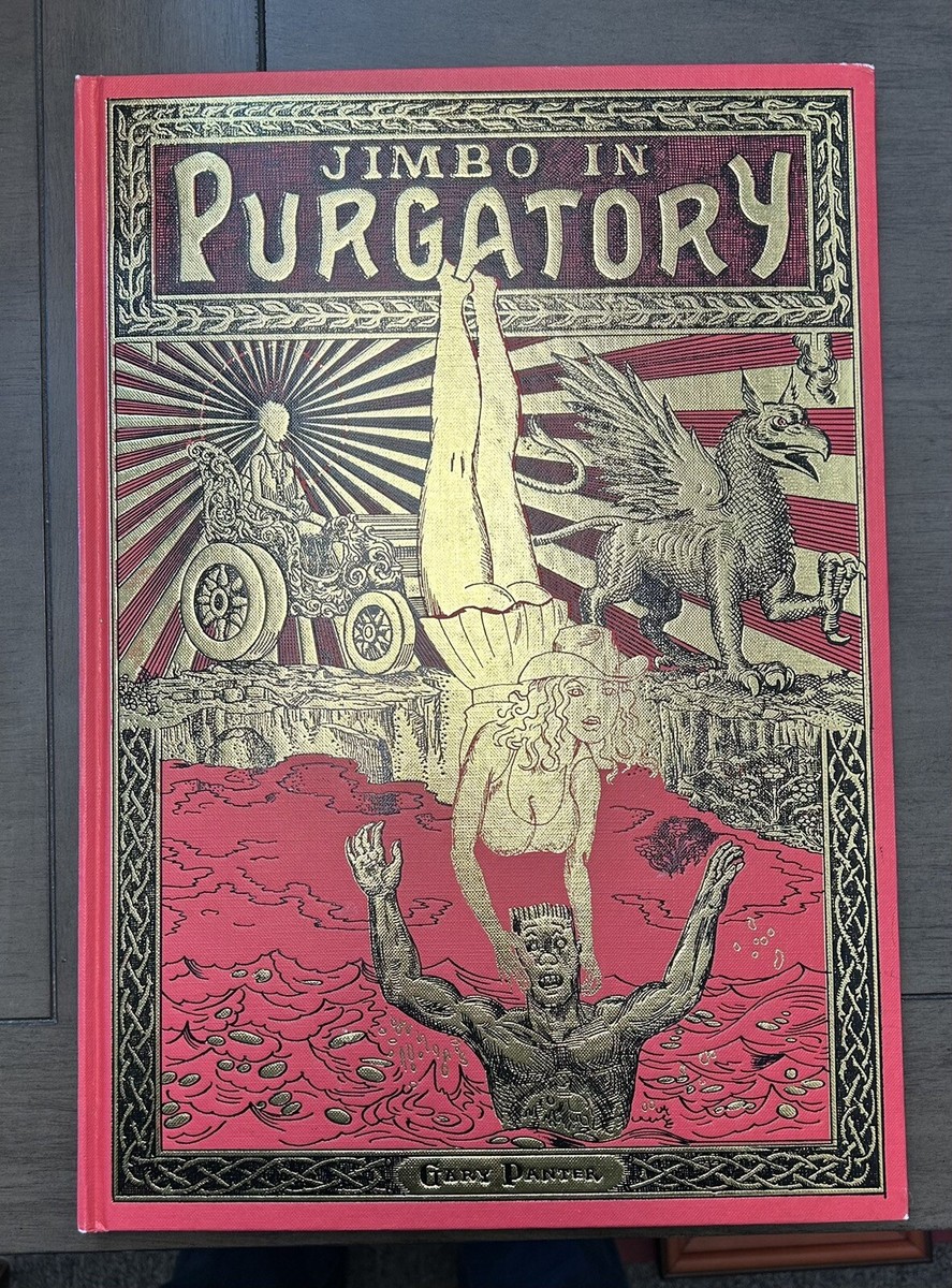 Gary Panter's “Jimbo in Purgatory” 1st Edition '04 (Signed +