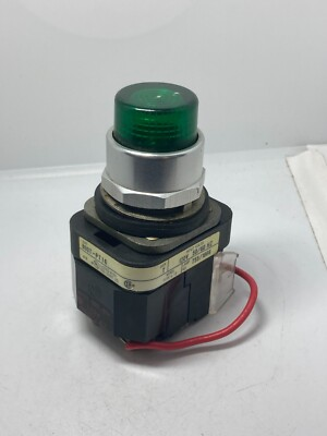 #ad #ad ALLEN BRADLEY 800T PT16G PUSH TO TEST PILOT GREEN 120V 50 60HZ TRANS 1NO 1NC S T $22.99