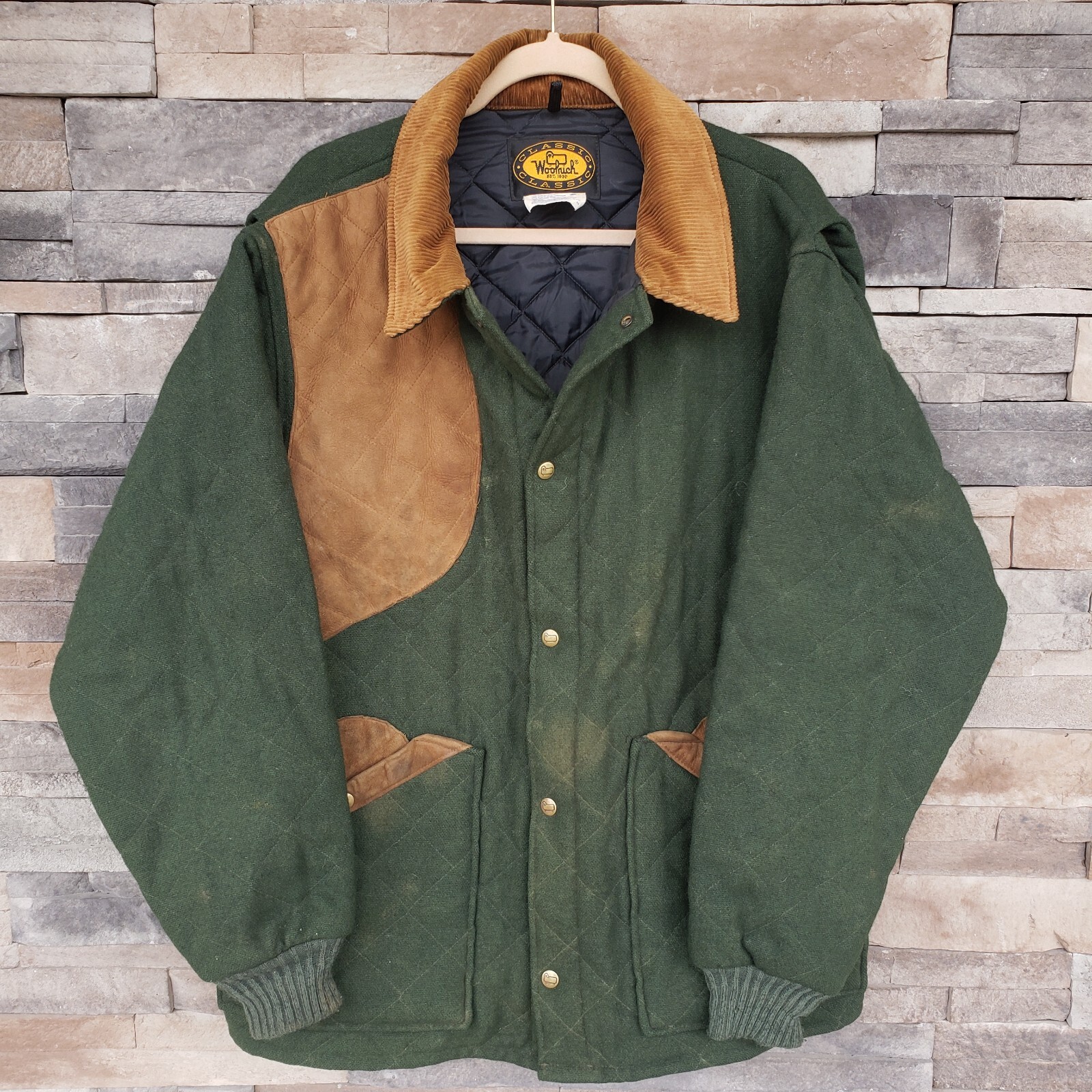 woolrich classic wool field coat
