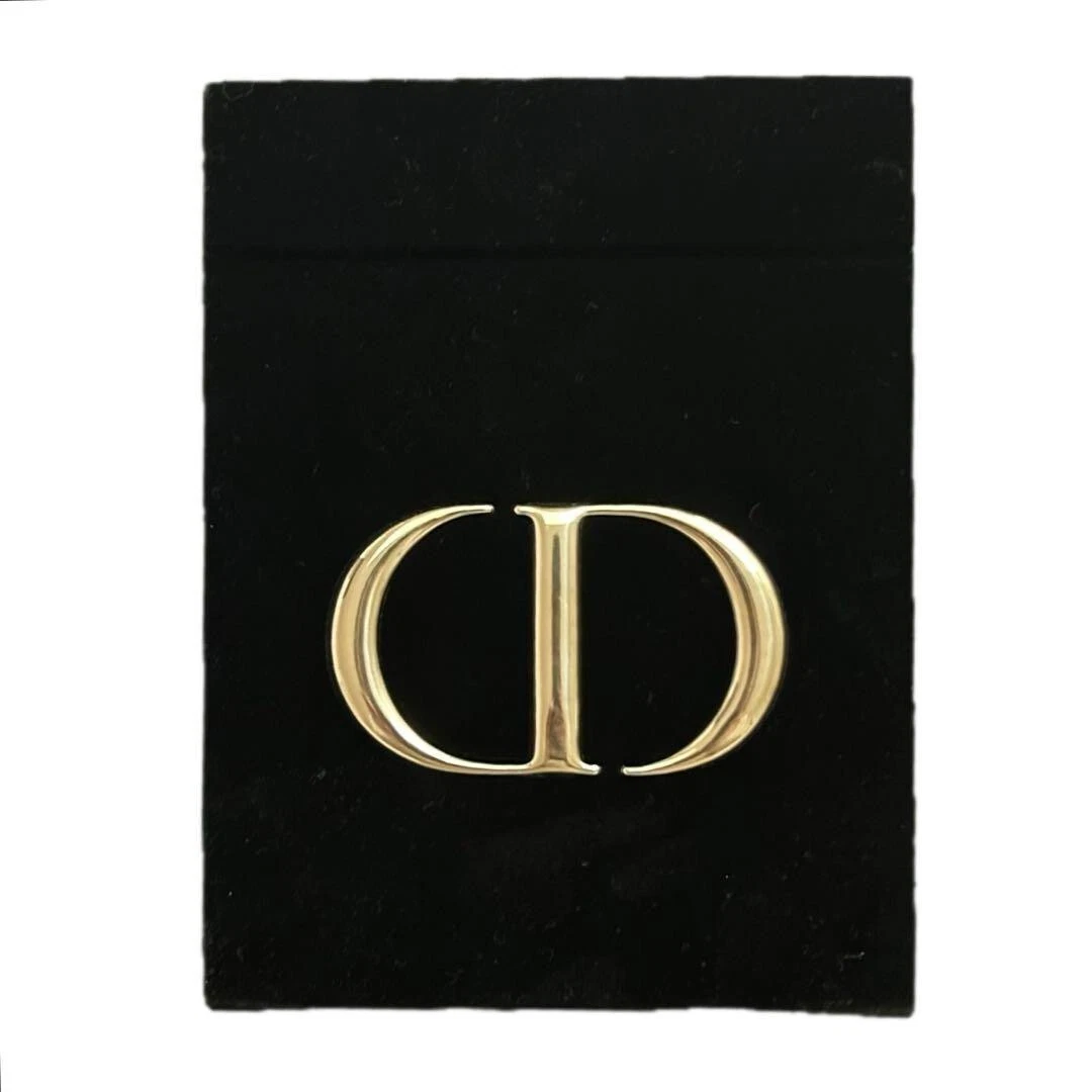 Miroir sur pied Dior tissu velours logo nouveauté noir 17 x 13 x 1 cm maquillage OCCASION / COMME NEUF