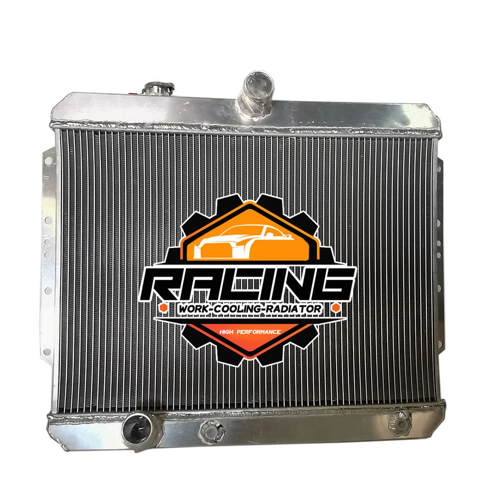 Radiador de aluminio de 2 filas para Cadillac DeVille Eldorado 1959-1960 6,4 L V8 EE. UU. Foto 3 de 4