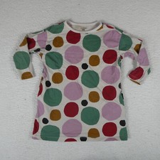 Uniqlo Marimekko Dress Girls Size 5-6 Multicolor Long Sleeve