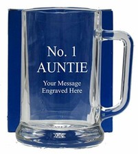 No 1 AUNTIE GLASS TANKARD GT101