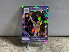2024-25 Panini Donruss Optic Kareem Abdul-Jabbar Cracked Ice #d/25 SSP LAKERS