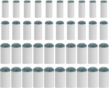 40Pcs Slip on Pool Cue Tips Replacement Kit, 4 Sizes Upgrade Pool Stick Tips for