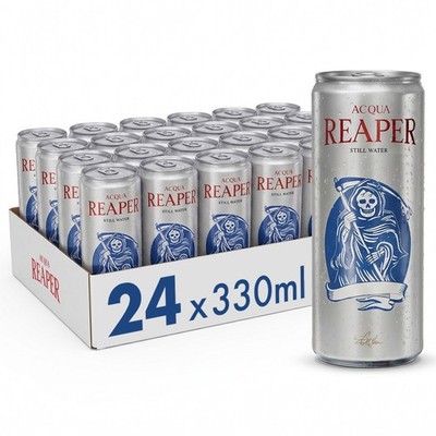 Acqua Reaper Still Water   24er Pack | Alpenwasser ohne Kohlensäure 24x330ml