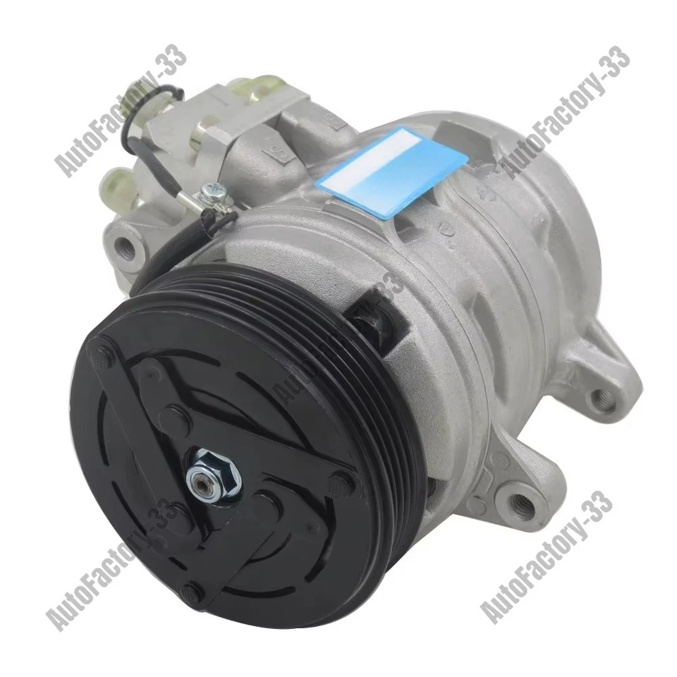 447200-7460 A/C Compressor 10P08E for Suzuki Vitara 1.6L Samurai1.3 1998-2004 - Image 3 of 4