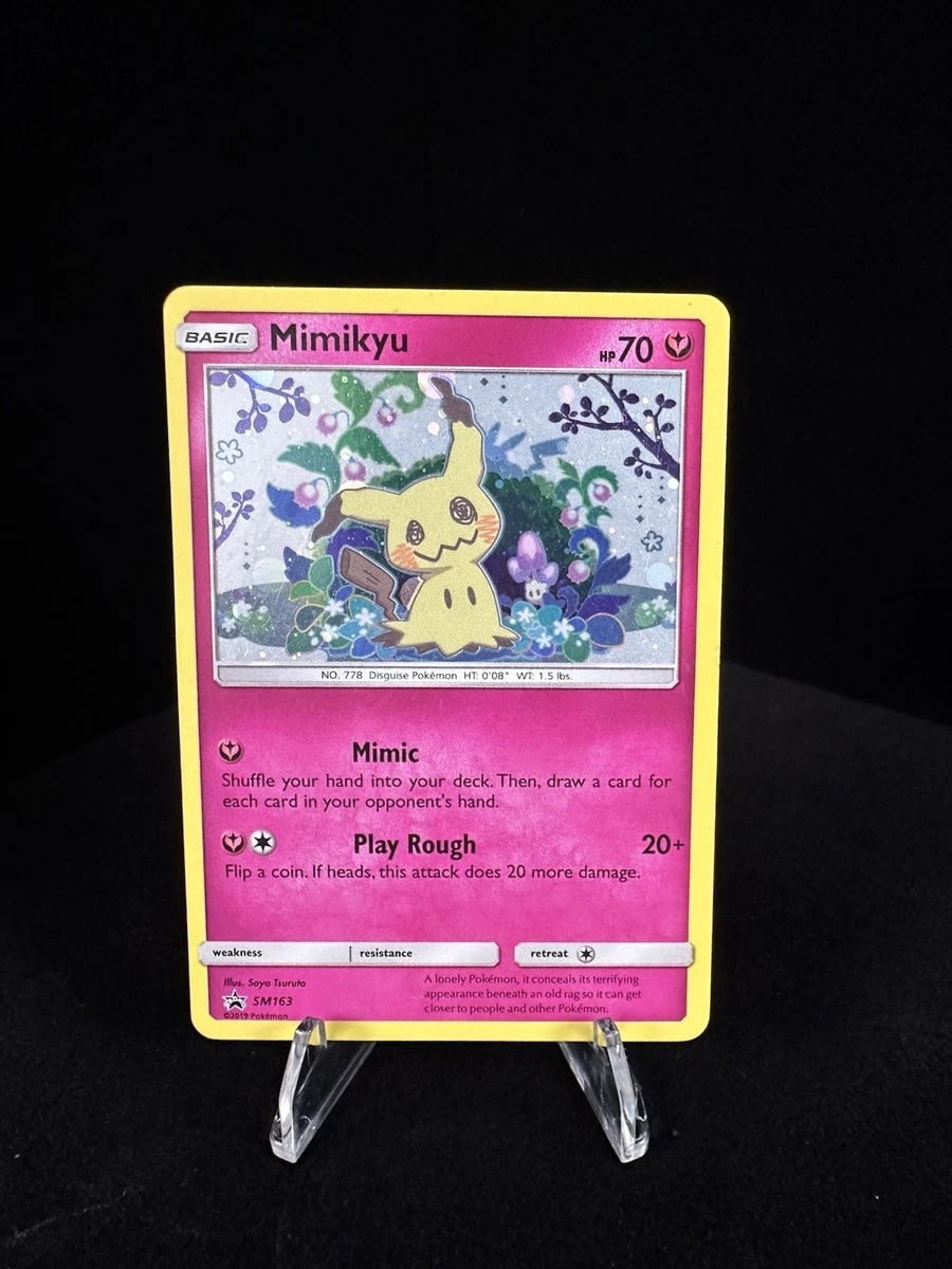 ポケモンカード ミミッキュ SM163 海外版プロモ Mimikyu Pokemon TCG: Mimikyu SM163 Sun & Moon Holo Team Up Promo PSA 9 | eBay