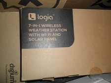 Logia Weather Station 7-in-1 wireless and solar panel