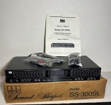 ADC Sound Shaper SS-300SL Stereo Frequency Equalizer Spectrum Analyzer LB 522357