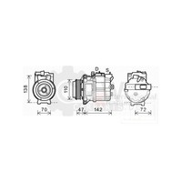 Kompressor Klimaanlage FüR Land Rover Range 4.4 4X4 4.2