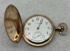 WALTHAM POCKET WATCH, 16S, 7J, GRADE TRAVELER, VINTAGE 1913, GF, SERVICED