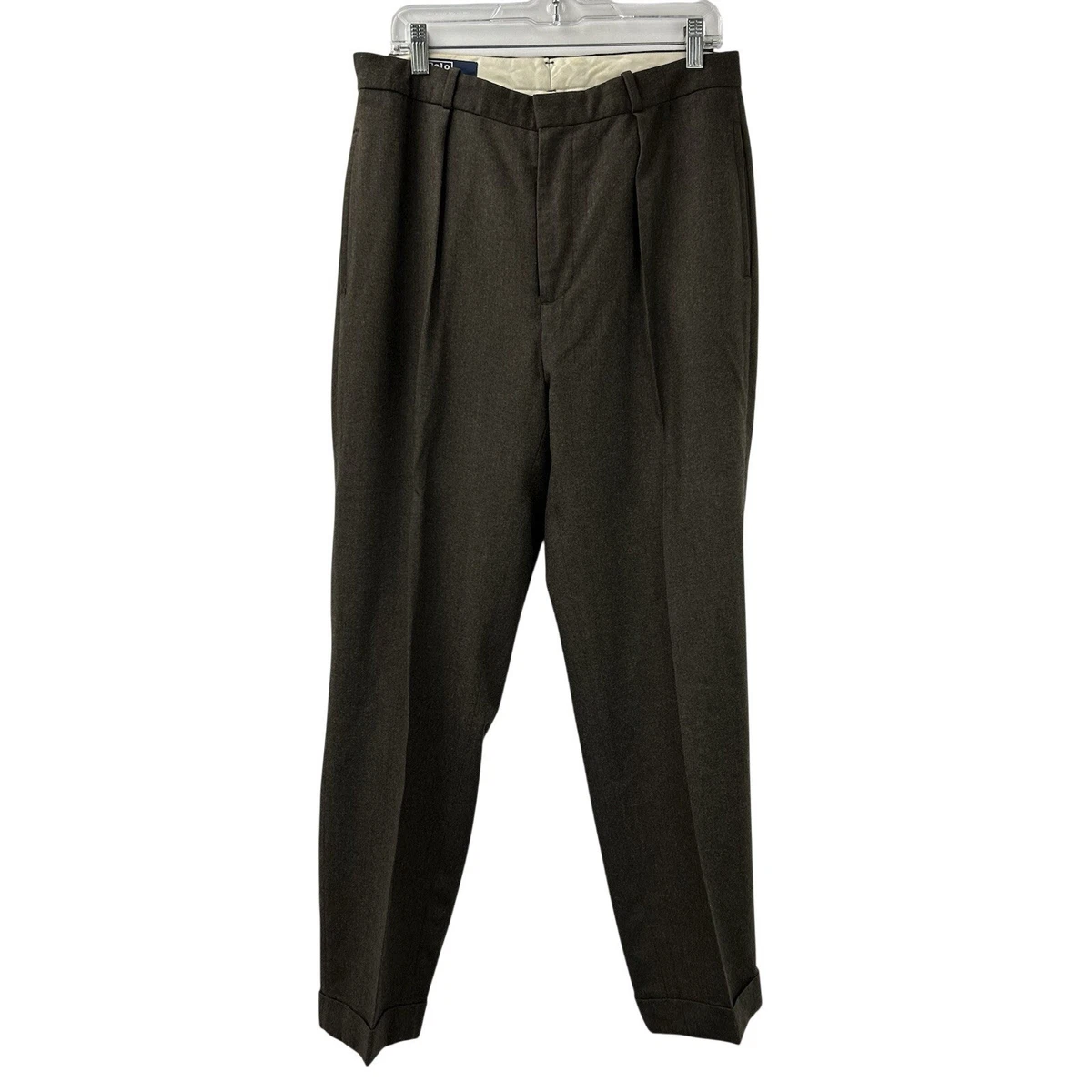 Polo Ralph Lauren Wool Brown Pants for Men for sale | eBay